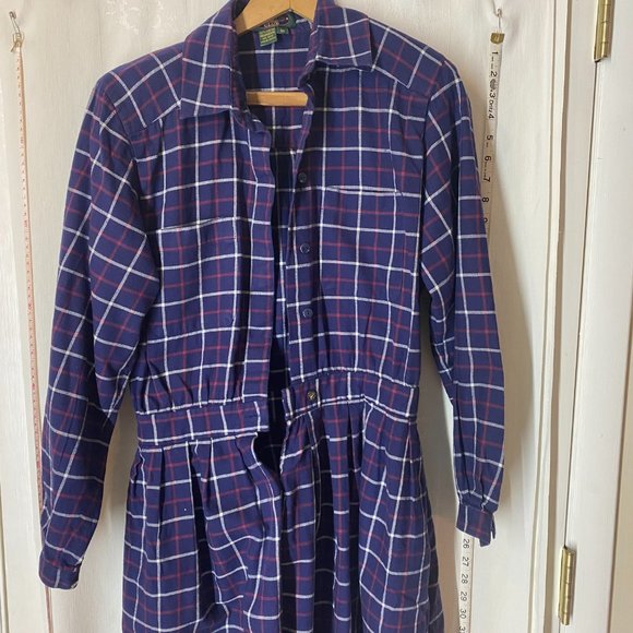 Vintage Charter Club Plaid Dress - Picture 8 of 10